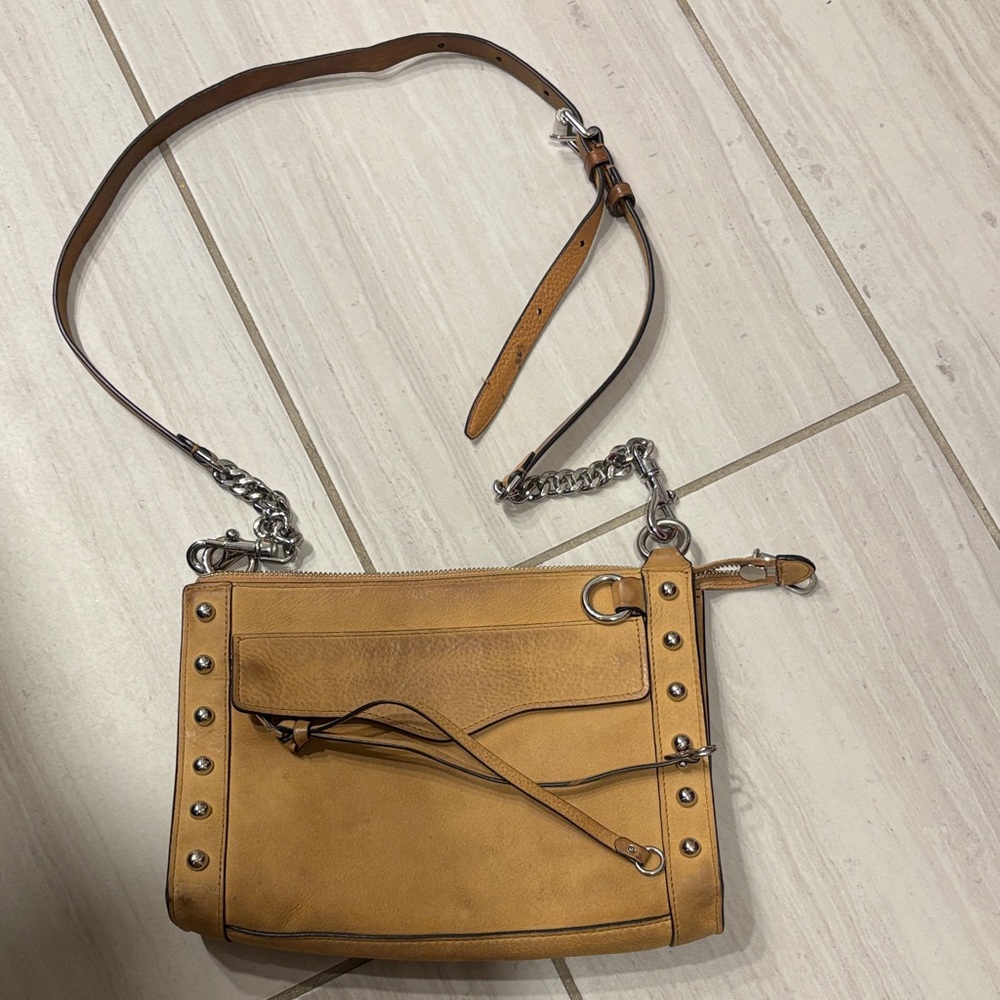 Rebecca Minkoff Buttery Soft and Absolutely Gorgeous Tan Leather Shoulder Bag